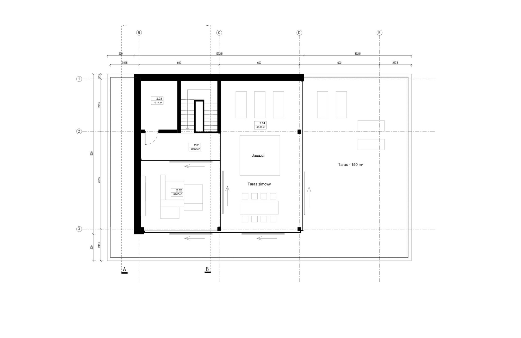 Dom Warstwowy – rysunek A04