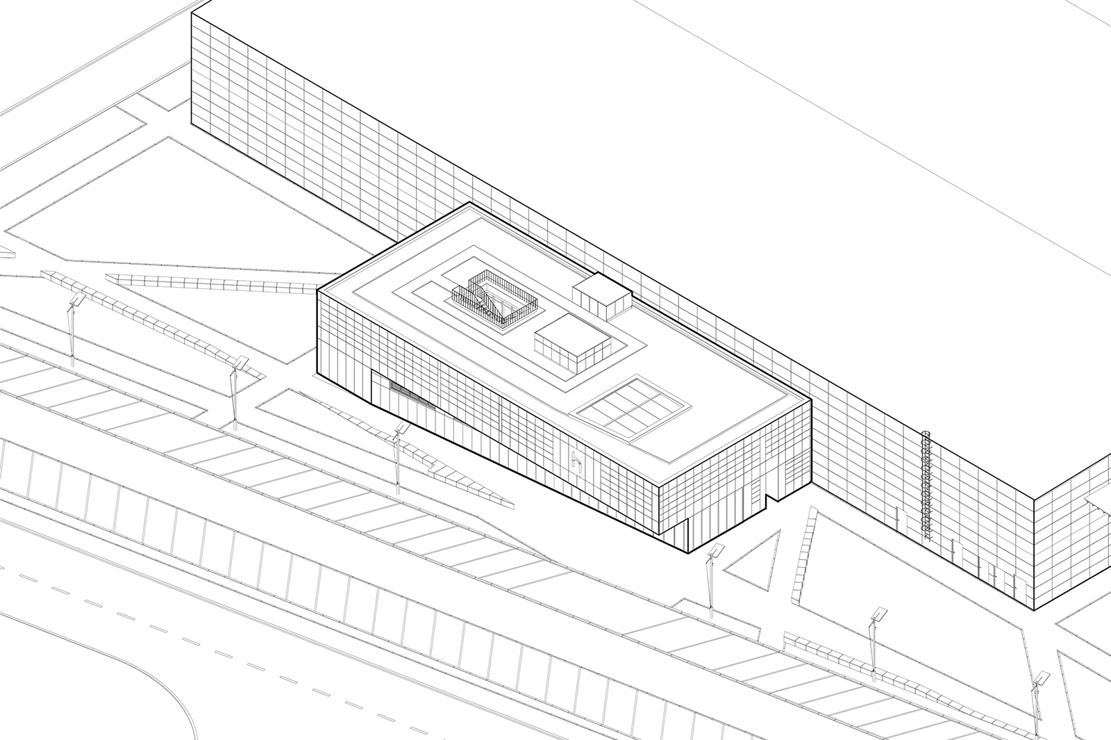 Skawina Office Building – drawing A02