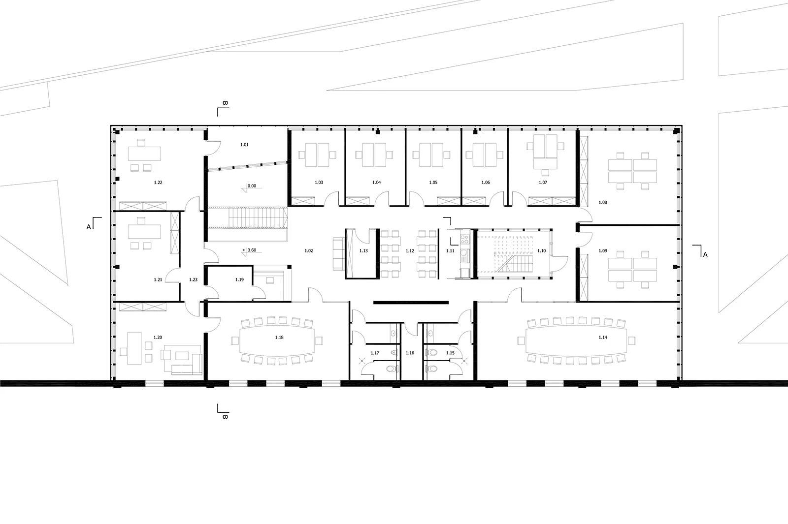 Skawina Office Building – drawing A12