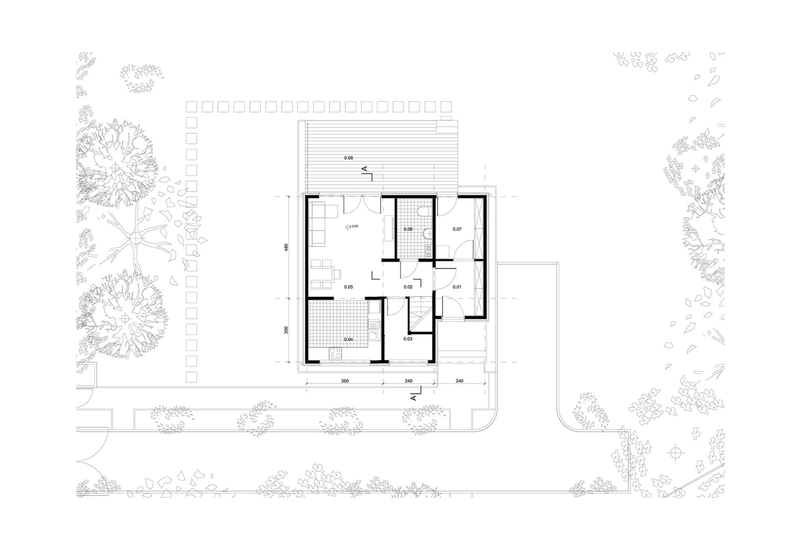 House 01 – drawing A111