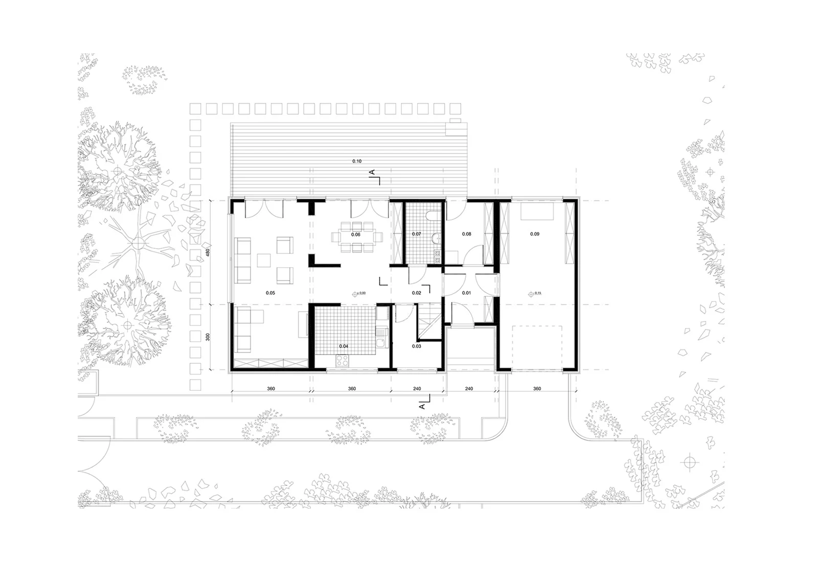 House 01 – drawing A121