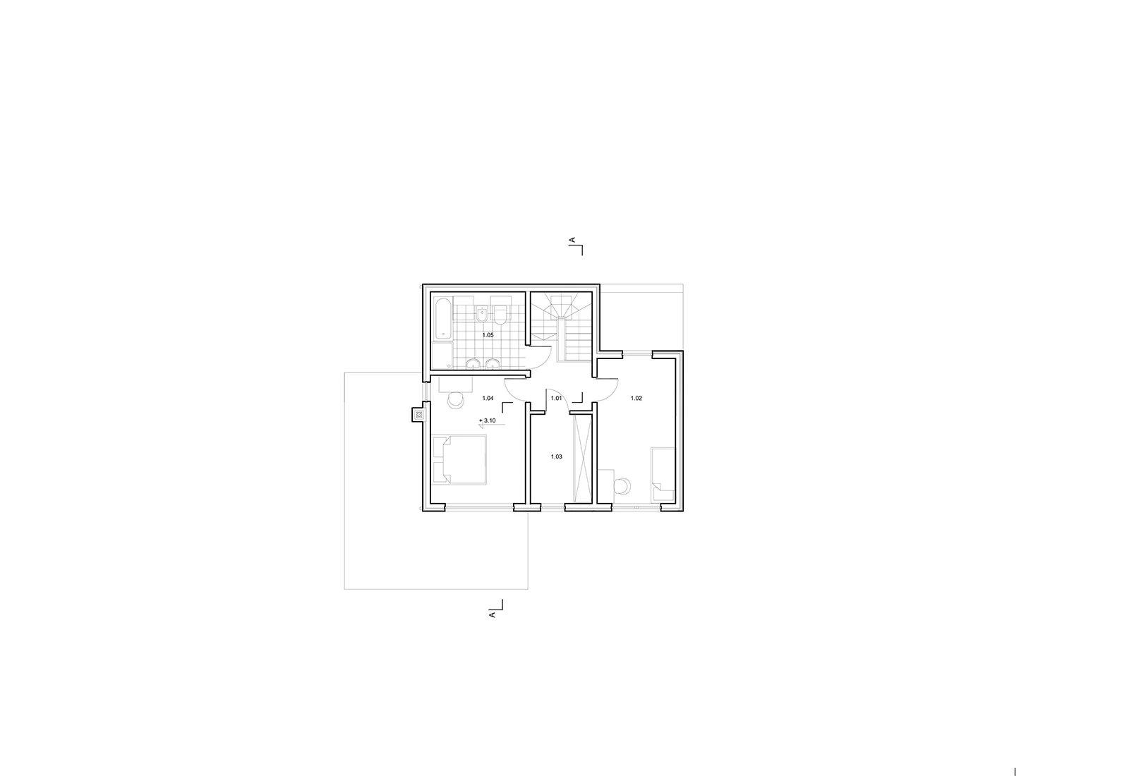 House 02 – drawing A112