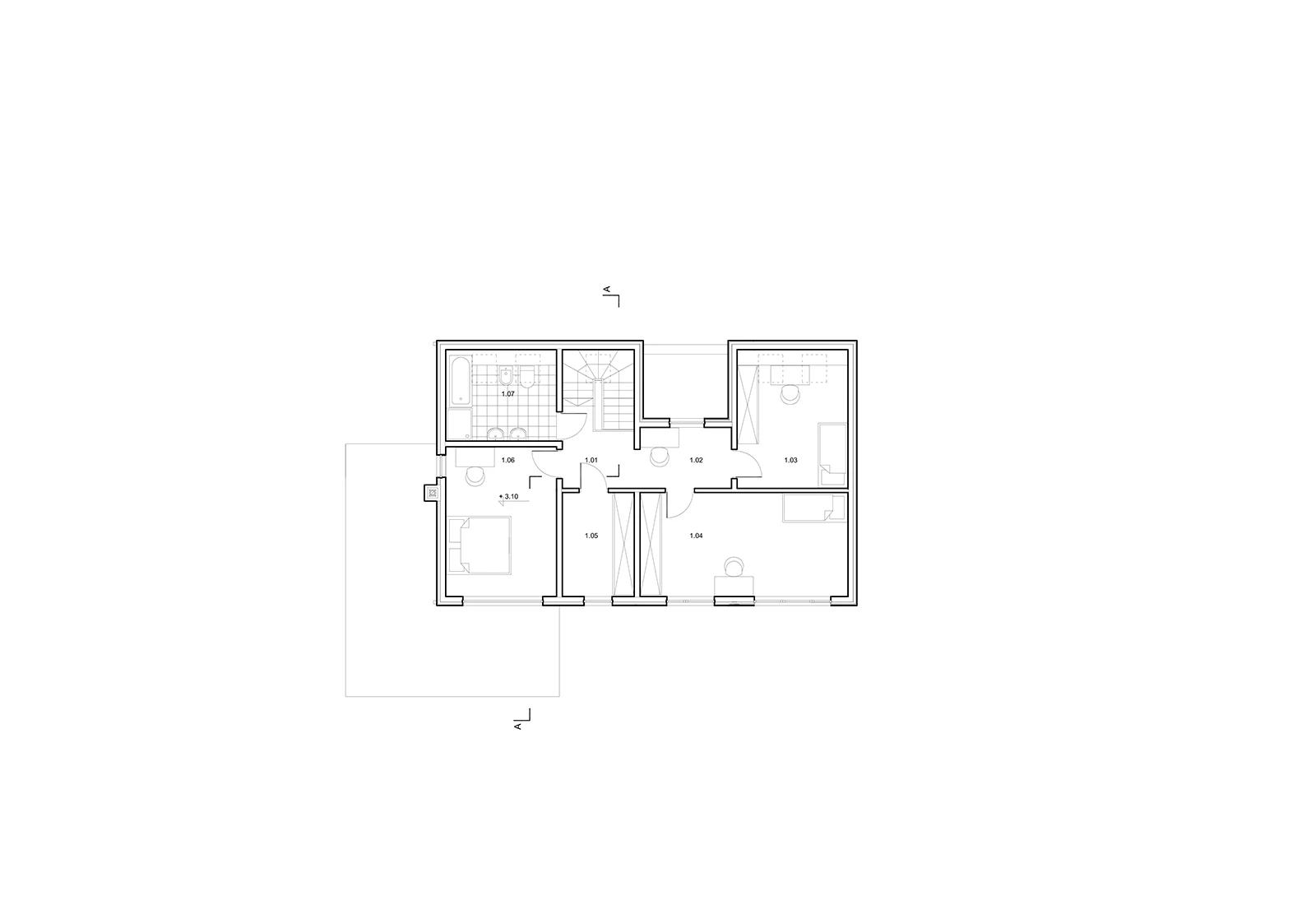 House 02 – drawing A122