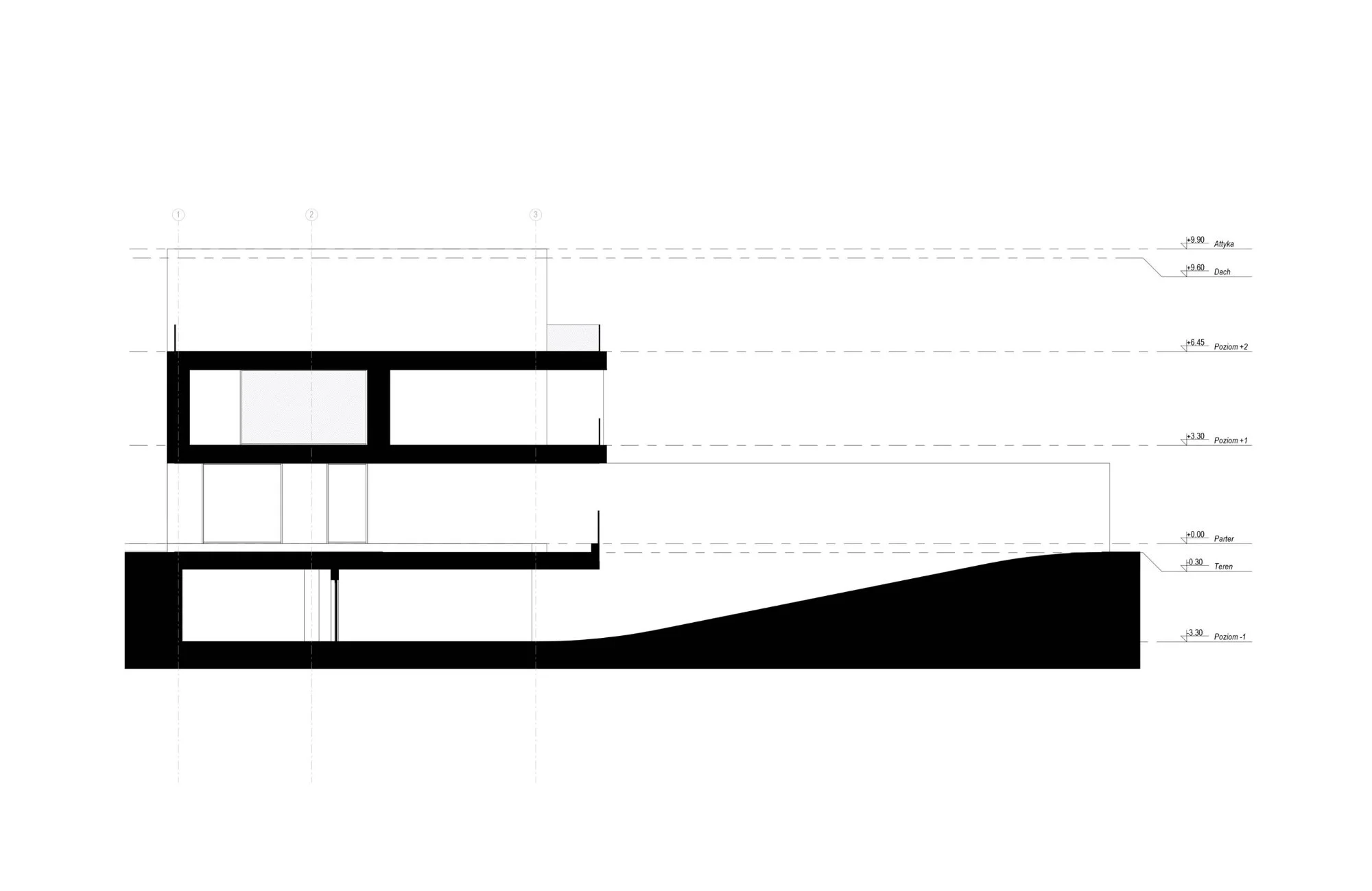 Layered House – drawing A05