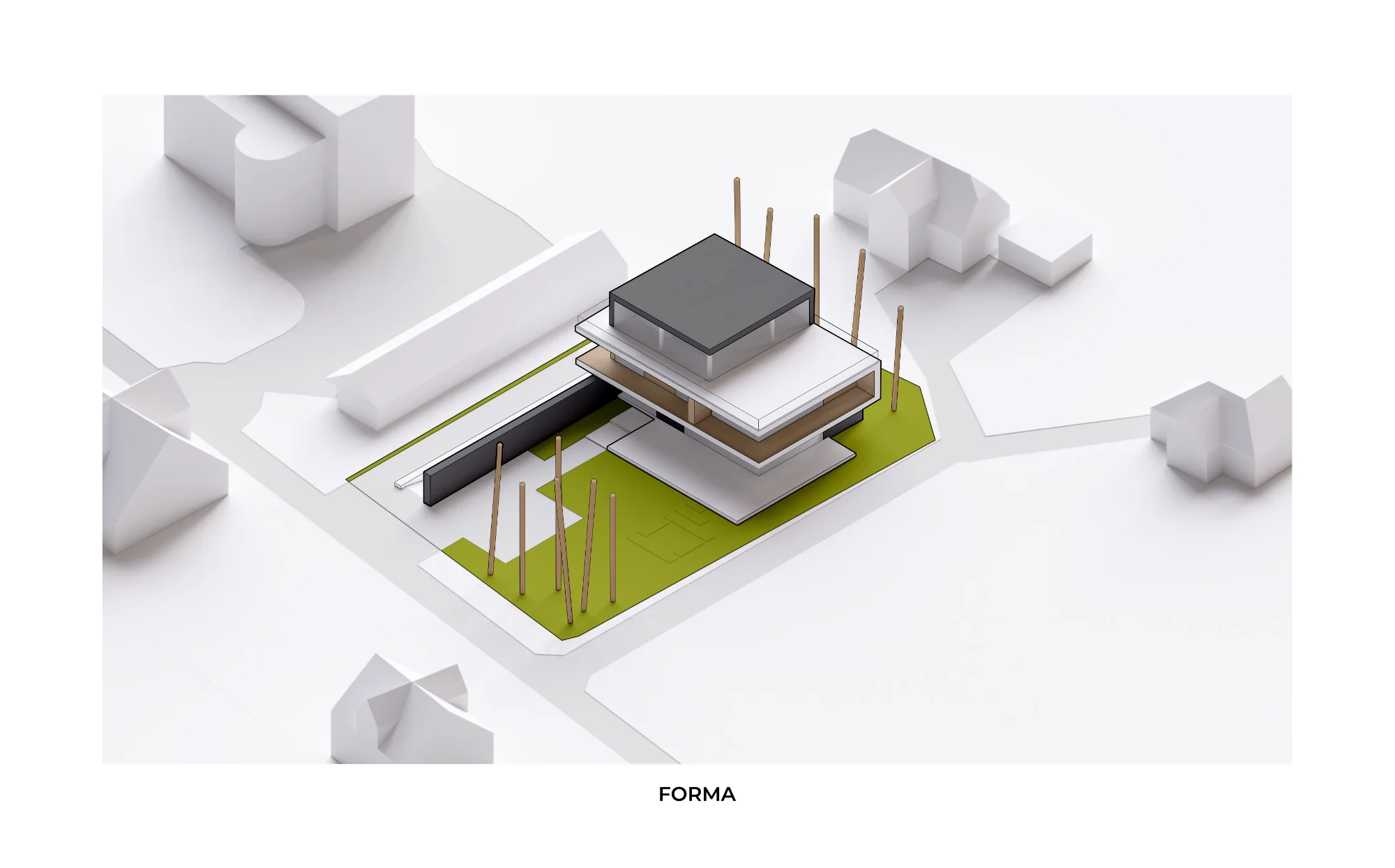 Layered House – drawing A06