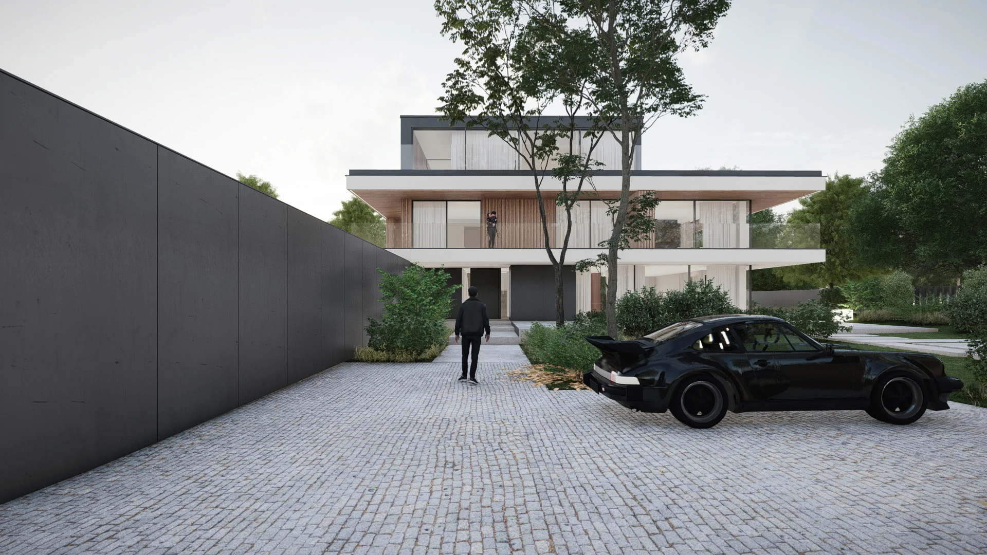 Layered House – view 1