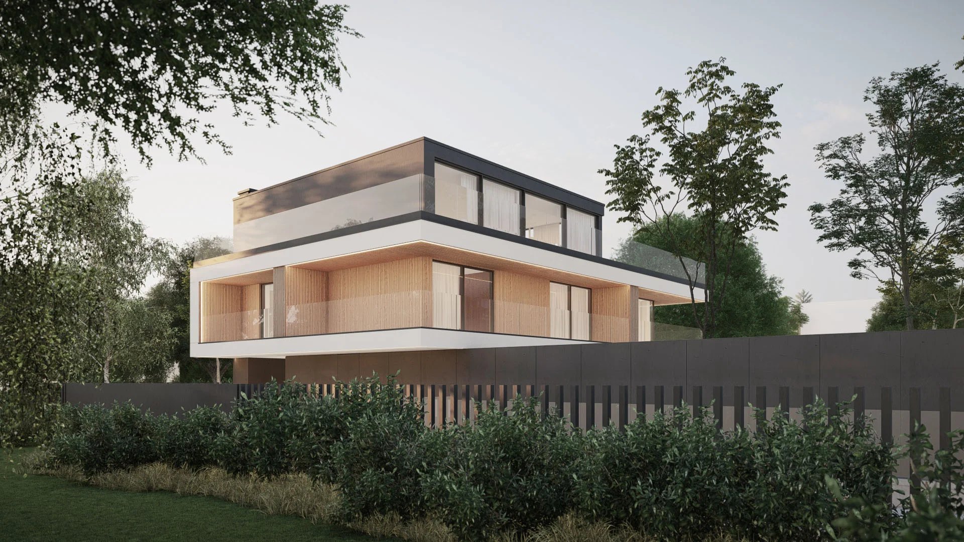 Layered House – view 4d