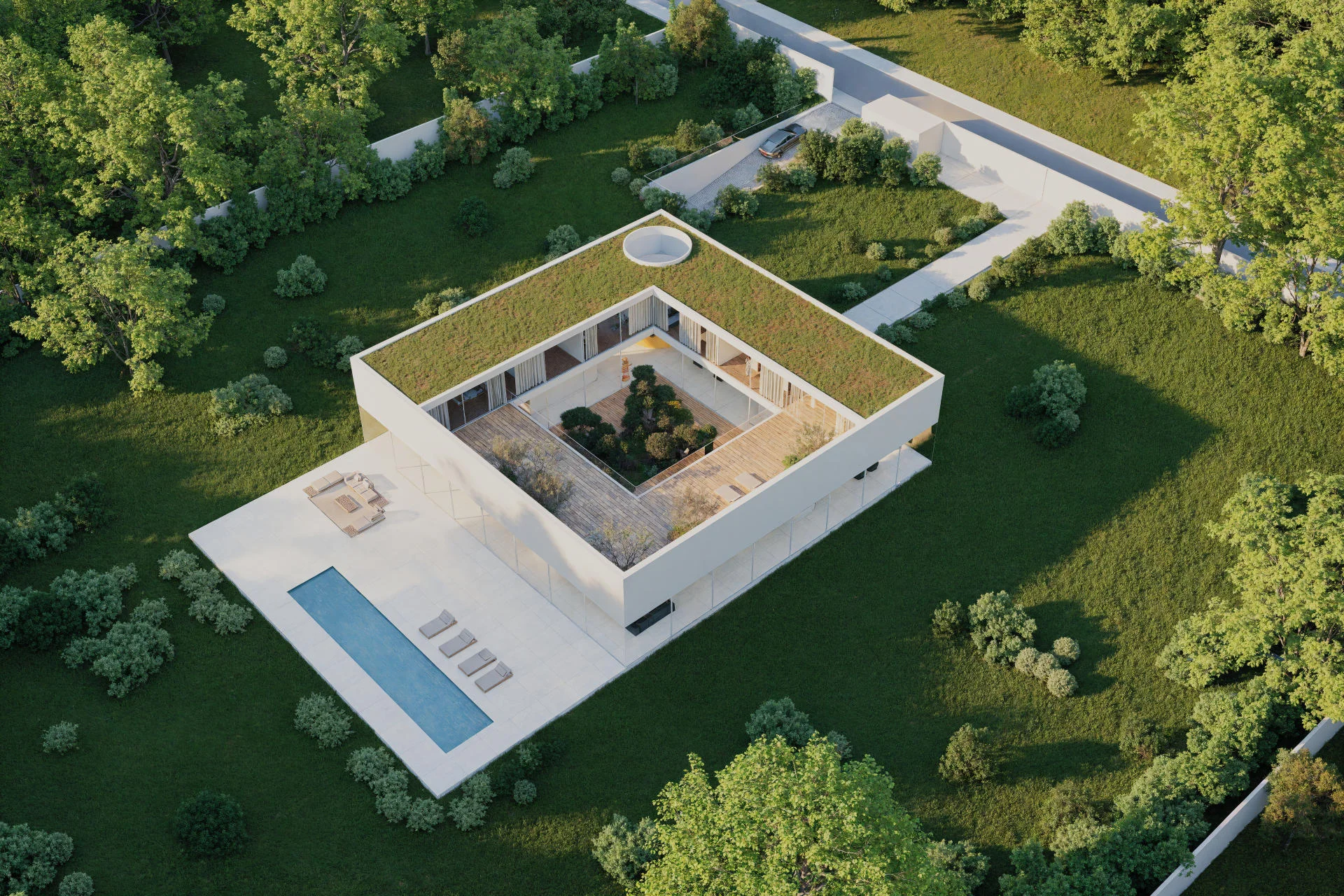 Atrium House – view 11