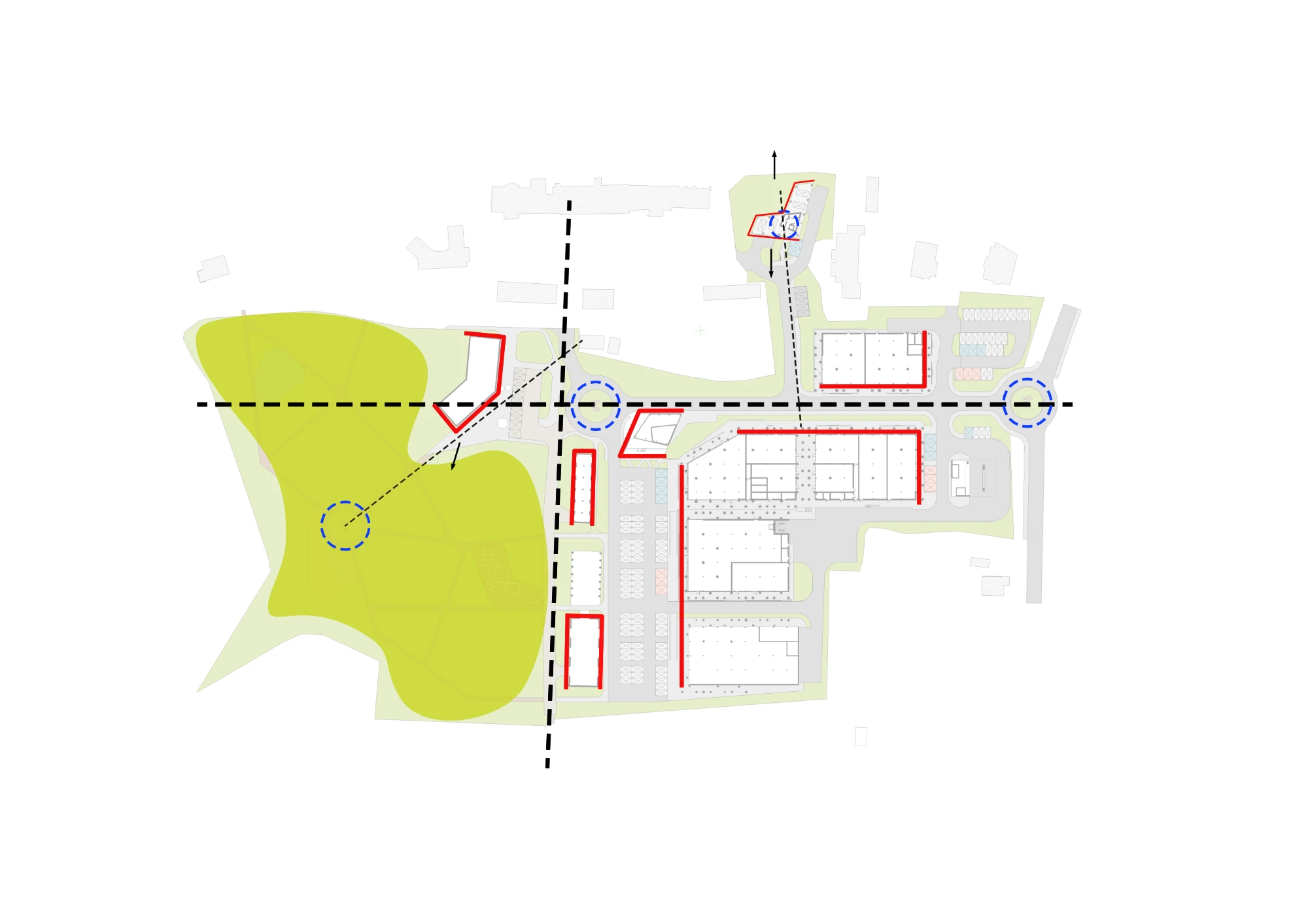 Park Jodły – drawing A01