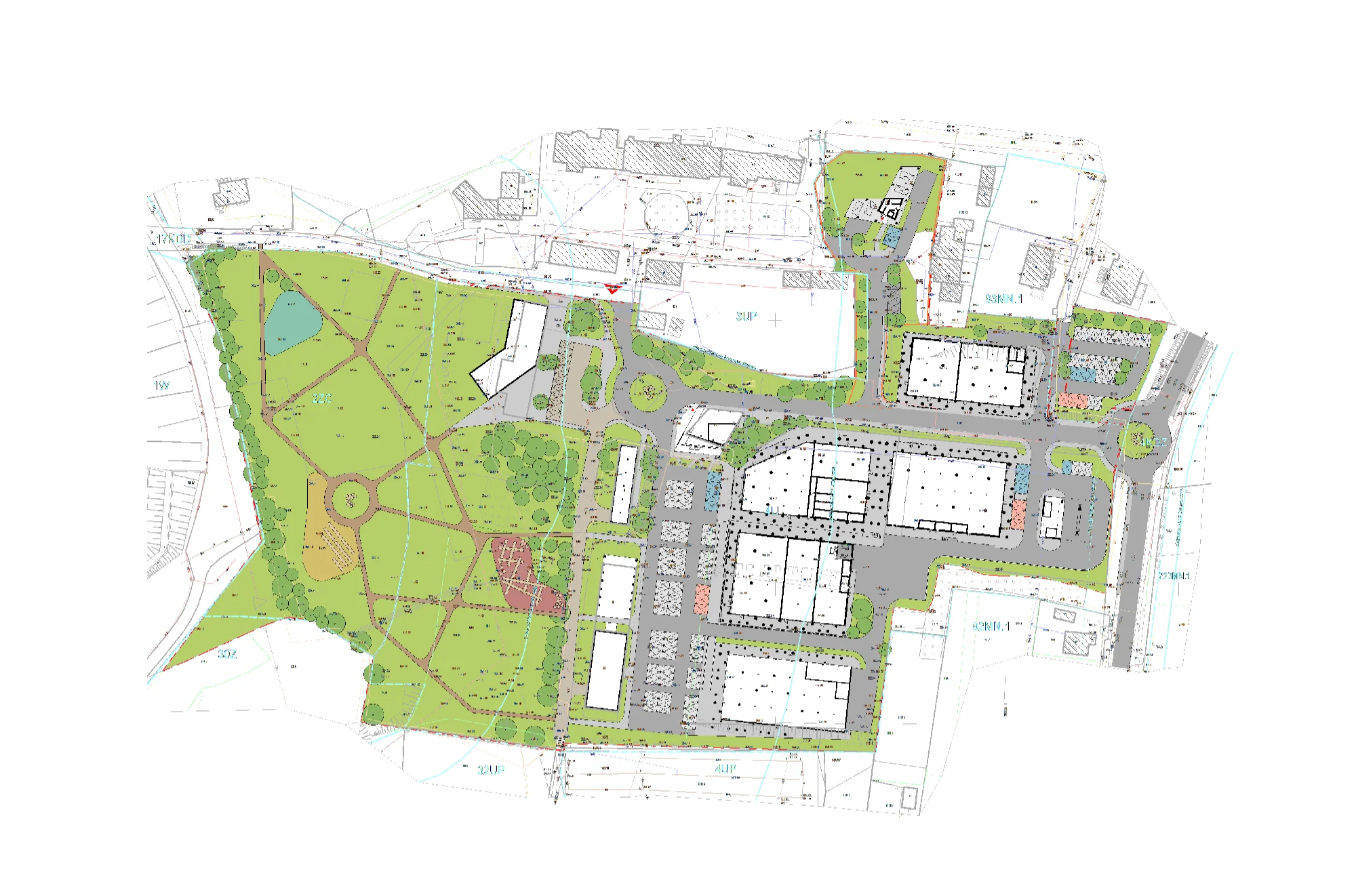 Park Jodły – drawing A02
