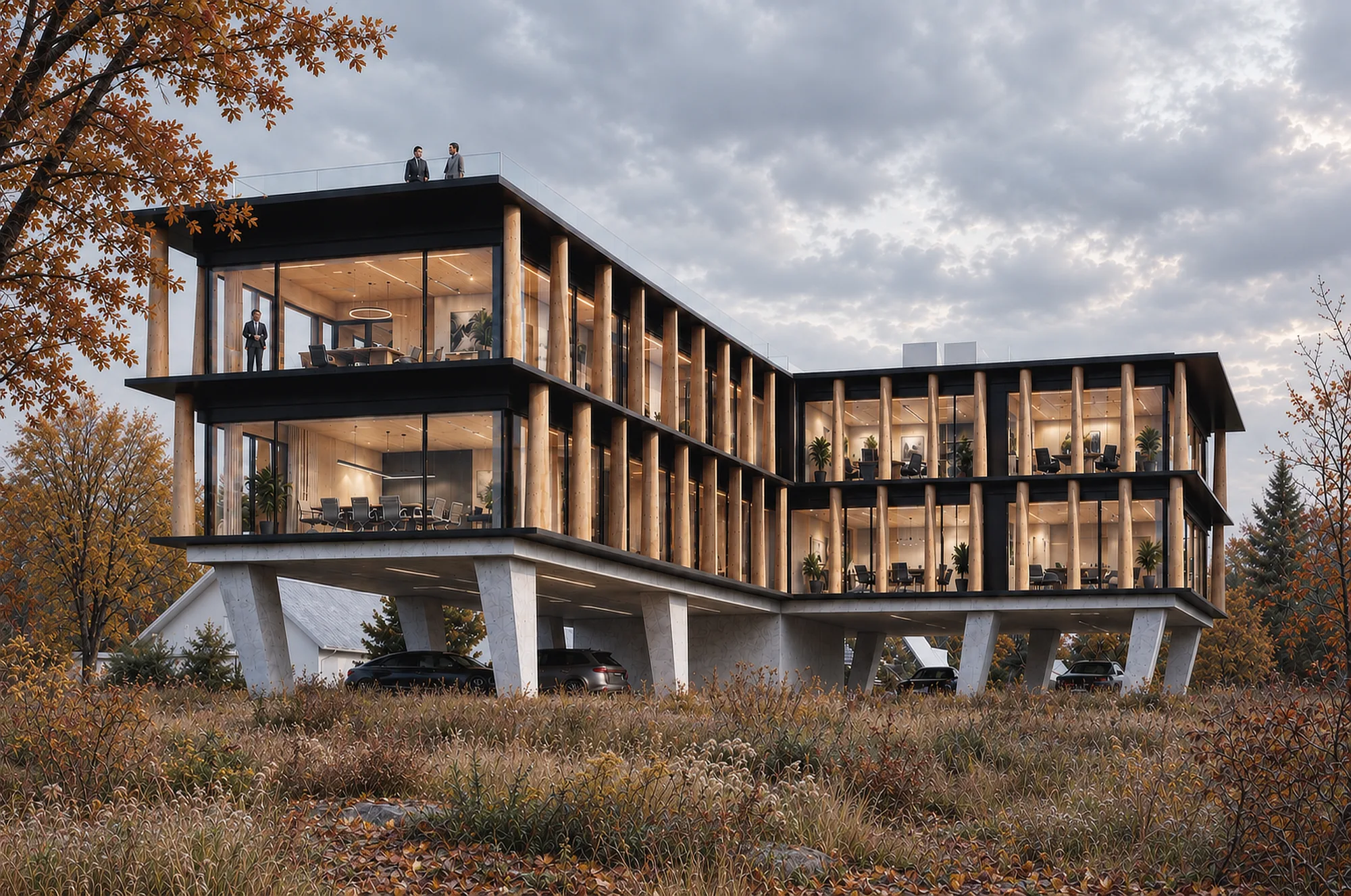 Park Jodły Biuro Fundacji – widok 2