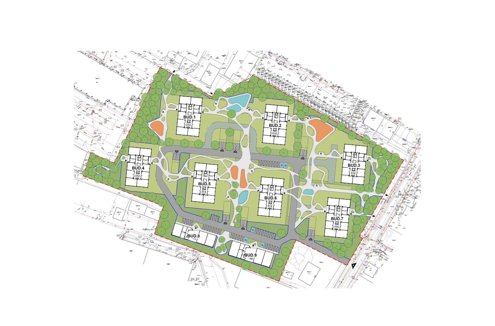 Park Senatorska – rysunek A02