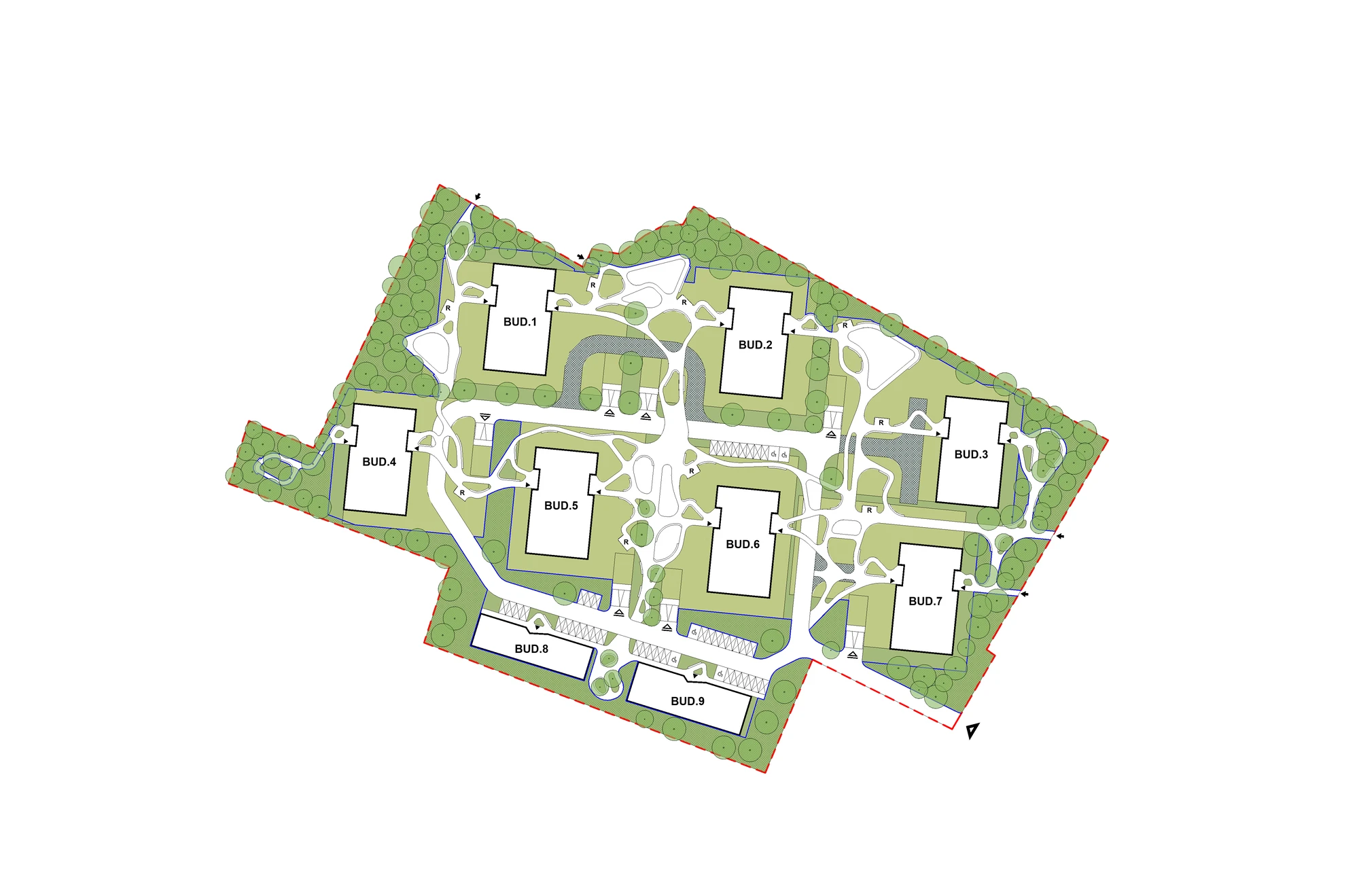 Park Senatorska – rysunek A05